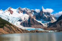 Hanging valleys and pyramidal peaks: Features of glacial erosion