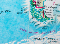 Where do the Atlantic and Pacific Oceans meet?